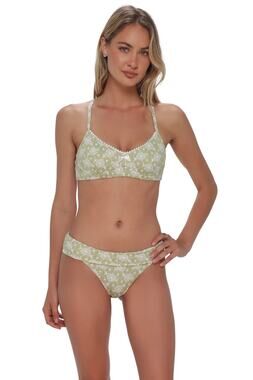 Swim Systems Cactus Flower Pom Pom Analee Bikini Top NWT VARIOUS SIZES